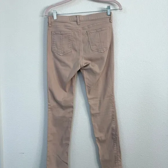 Rag &amp; Bone JEAN MidRise Skinny Pants Distressed Blossom Size 26 Streetwear