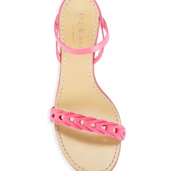 rag &amp; bone women’s Infinity Cylinder-Heel Slingback Sandals, size 39