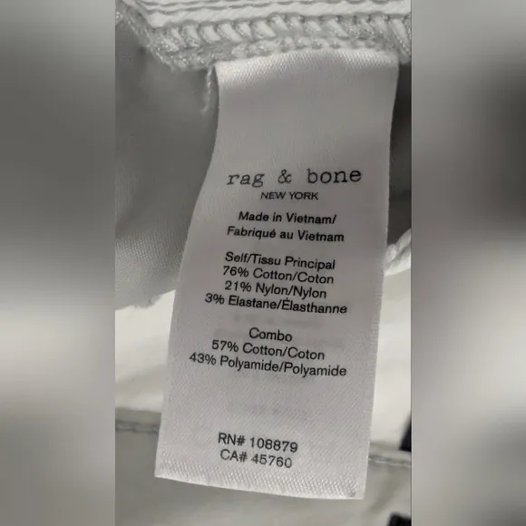 Rag &amp; Bones Beige Chinos, Size 33