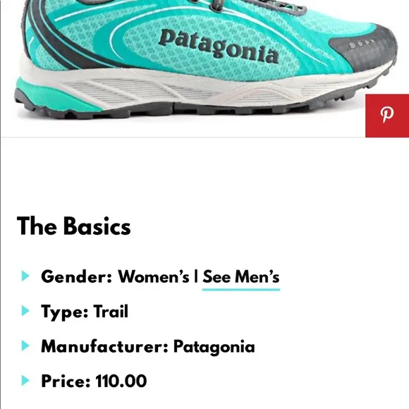 RARE Patagonia Tsali 3.0 Sneakers!