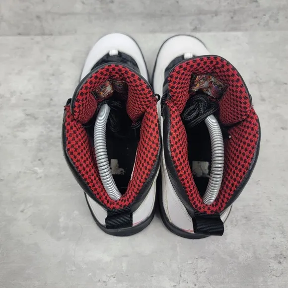 Rare Retro Jordan 10 Chicago Size 5y Womens 6.5 Basketball Sneakers 310806-100