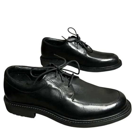 Red Wing Oxford Shoes Mens 8D Black Leather Lace Up Apron Toe Dress Business