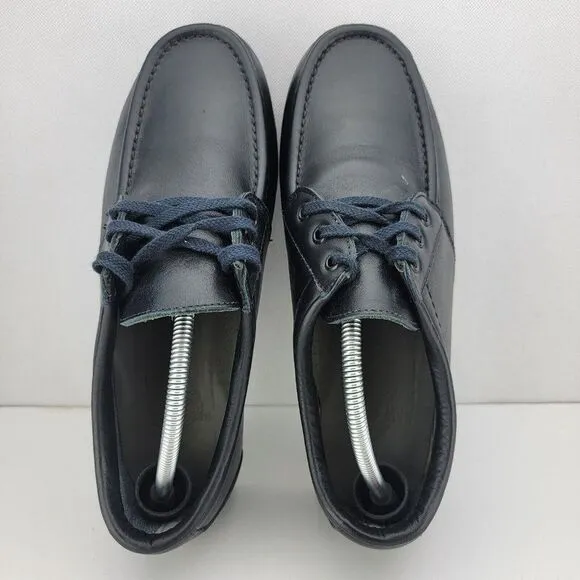 Red Wing Shoes Mens 9 EEE EXTRA WIDE Oxford Blue Leather Lace Up Casual Comfort