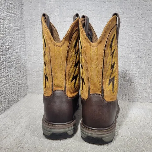 Red Wings Shoes Rio Flex Mens Size US 9 Soft Toe Waterproof 11&quot; Western Boot
