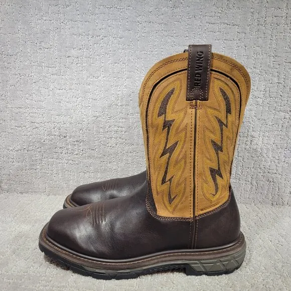 Red Wings Shoes Rio Flex Mens Size US 9 Soft Toe Waterproof 11&quot; Western Boot