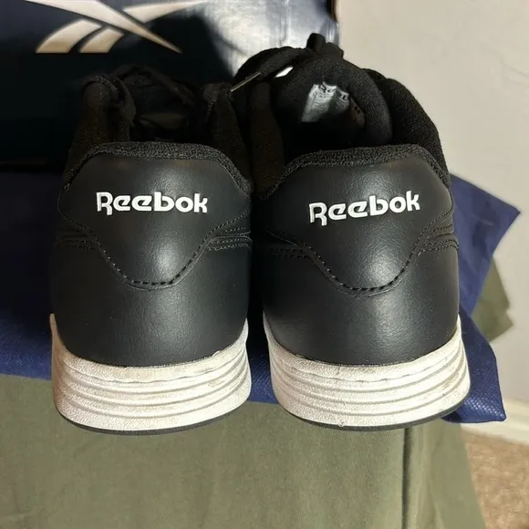 Reebok Club MEMT Work Sneaker Black Shoes Comp Toe RB 4157 M Size 9 / W Size 11