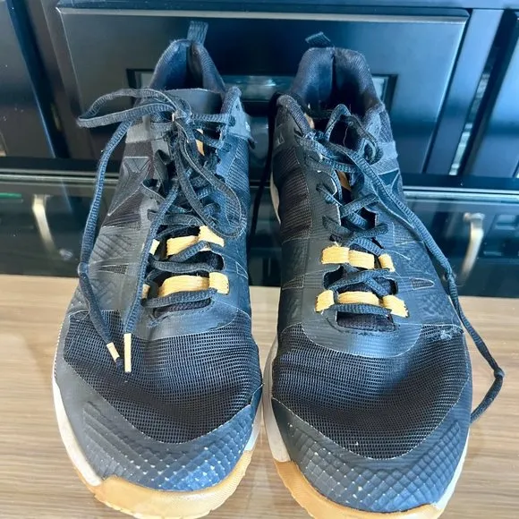 Reebok crossfit mens training shoes black size 10
