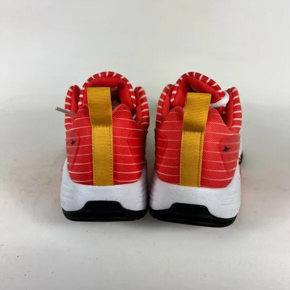 Reebok DMX Thrill Men's 6.5 Vivid Orange Lace Up Running Athletic Shoes EF7750