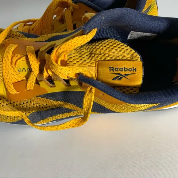 Reebok Men’s Nano X1 Rare Color Gold Yellow Training Shoes; Great Soles Size 10.