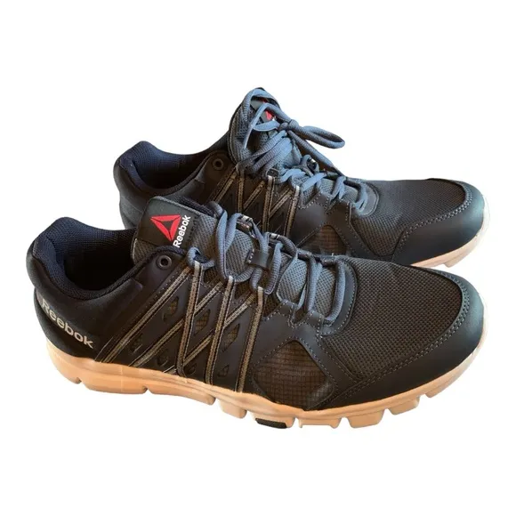 Reebok Men's Yourflex Train 8.0 L Mt Cross-Trainer Shoe size 12 Grey NWOT