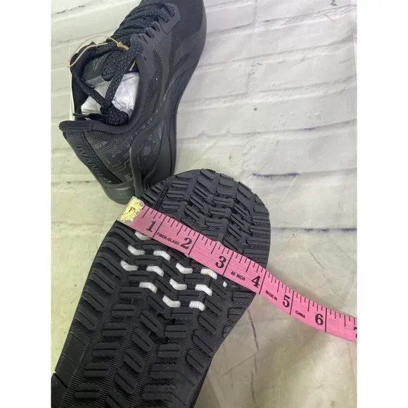 Reebok Nano X1 Womens Black Gray Pewter Training Shoes Sneakers Q46500 Size 8