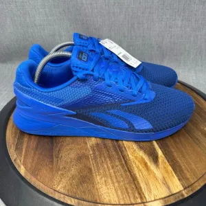 Reebok Nano X3 Men's Size 11 Electric Cobalt Blue Shoes Training Running NWT