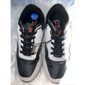 Reebok Shoes Youth Grey and Orange Trainers Size 2 US New!!!