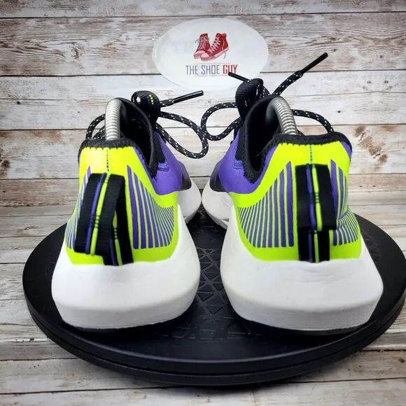 Reebok Sole Men's Size 9.5 Fury TS Purple Neon Lime Athletic Training Shoes