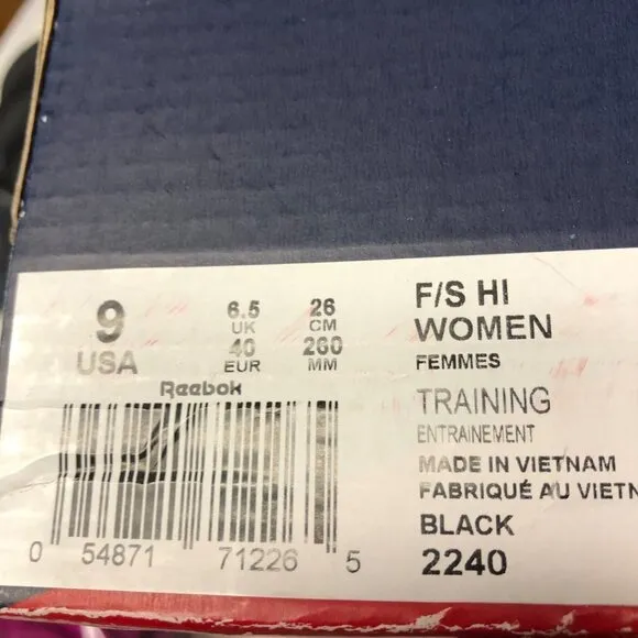 REEBOK WOMEN'S   FREESTYLE HI CASUAL SHOES 9 NIB
