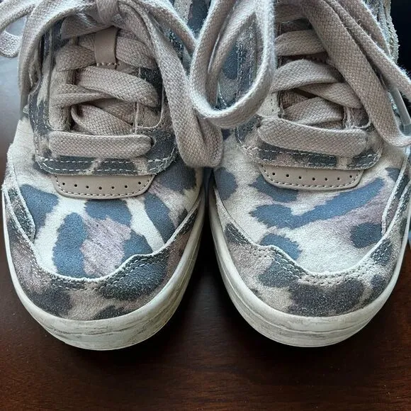 Reebok Club C Legacy Suede Leopard Print Women's Tennis Shoes