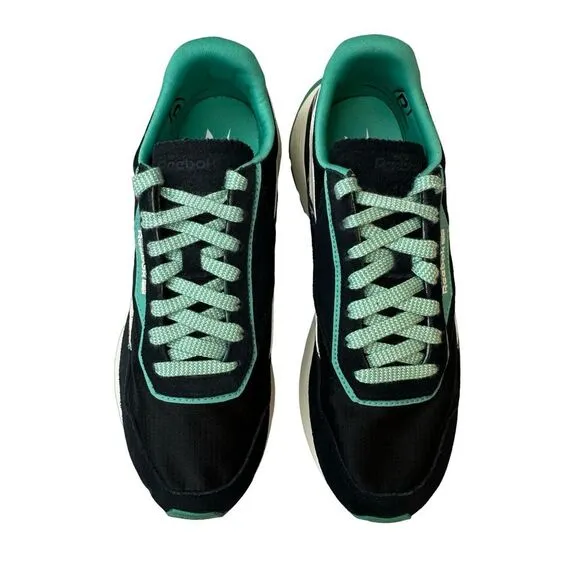REEBOK Wmns Classic Leather Legacy AZ 'Black Future Teal' Size 8.5