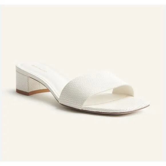 Reformation Mandy Minimal Block Heel Mule 8.5