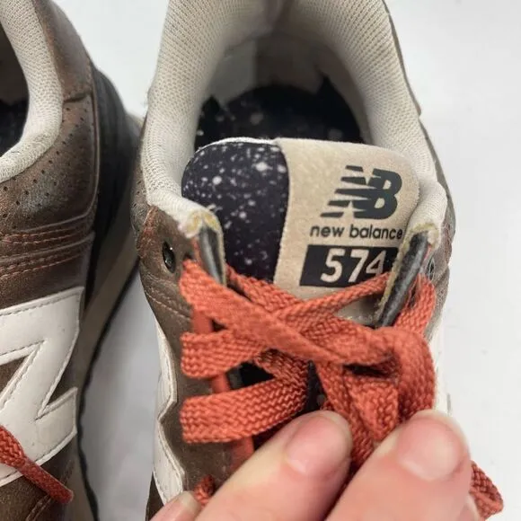Revolve New Balance Womens Sneakers Shoes 574 Running Athletic Gradient Copper B