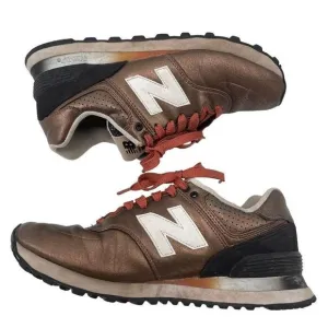 Revolve New Balance Womens Sneakers Shoes 574 Running Athletic Gradient Copper B