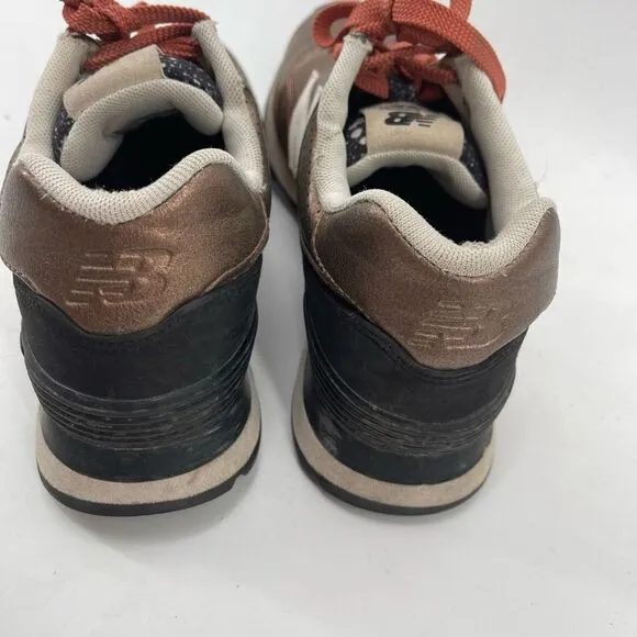 Revolve New Balance Womens Sneakers Shoes 574 Running Athletic Gradient Copper B