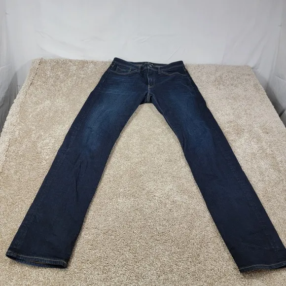 Revtown Automatic Decade Denim Jeans Dark Wash Slim Fit W32 L34