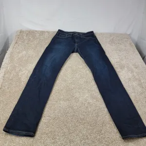 Revtown Automatic Decade Denim Jeans Dark Wash Slim Fit W32 L34