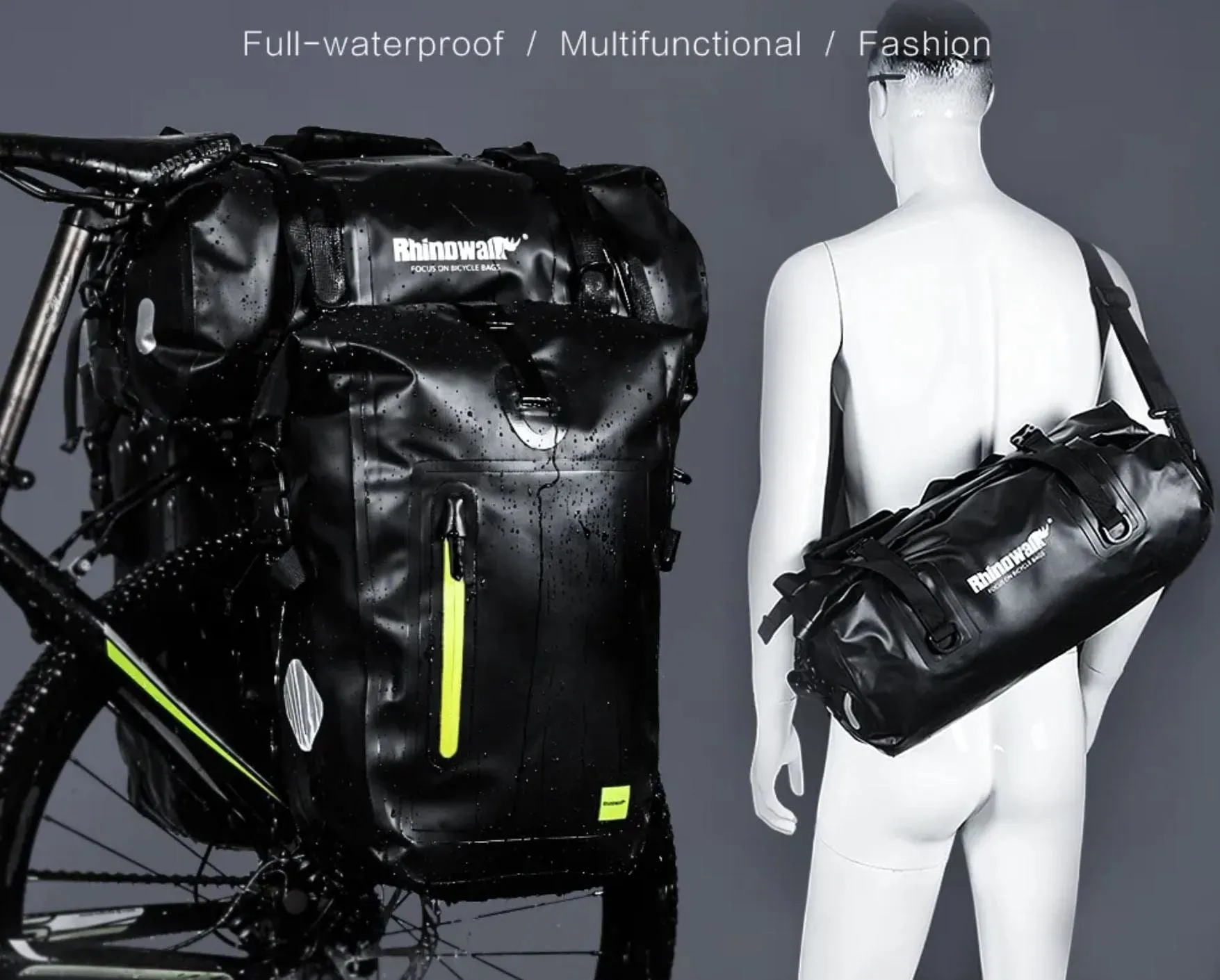 RHINOWALK 20L Waterproof Pannier Bag