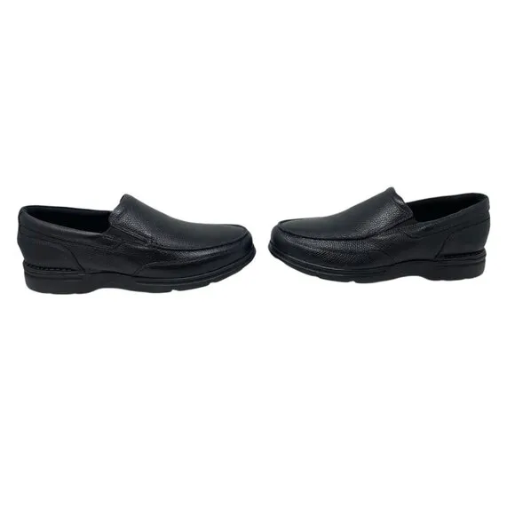 Rockport Men's Eureka Plus Slipon Oxford - Black Size 11W NEW Dress Shoes Casual