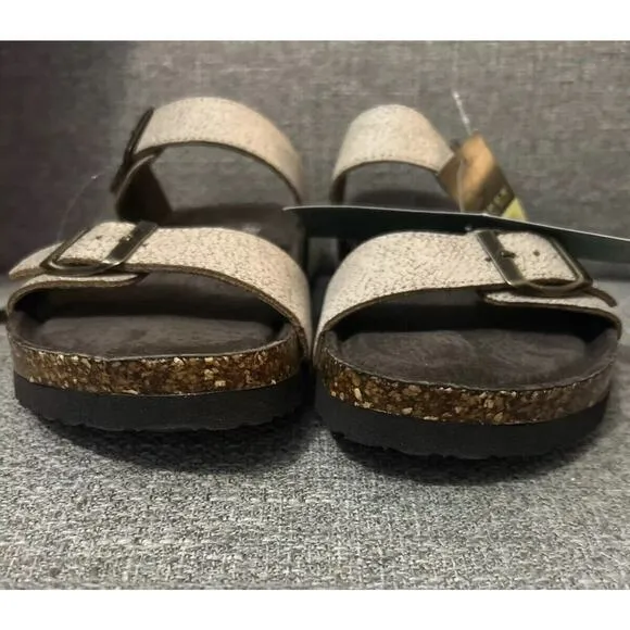 Roper Shoes Womens Size 8 Oiled Tan Leather Jezebel Slides‎ Sandal New Western
