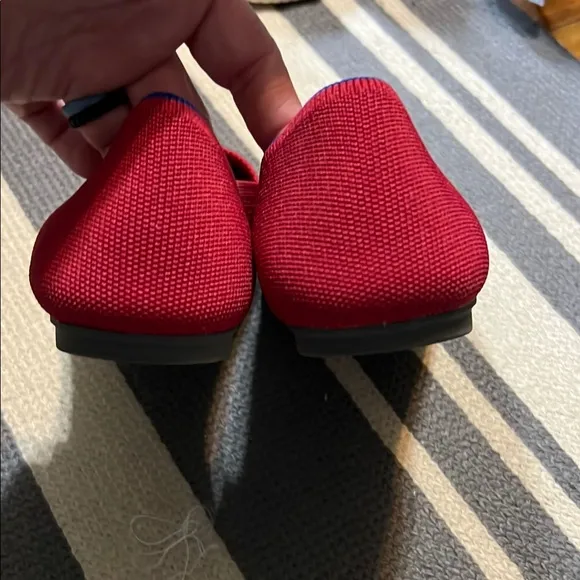 Rothy's Red Flats Versatile and Comfortable