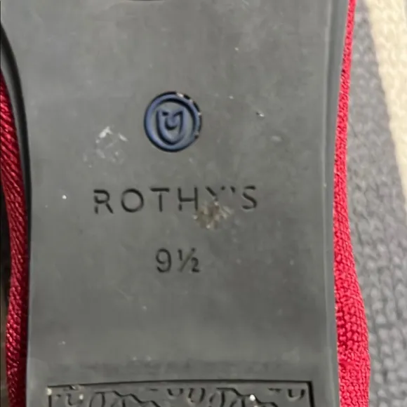 Rothy's Red Flats Versatile and Comfortable