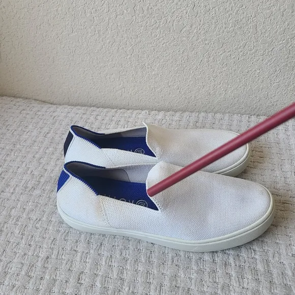 Rothy's The Original Slip On Sneakers Casual White Women's Size 7.5