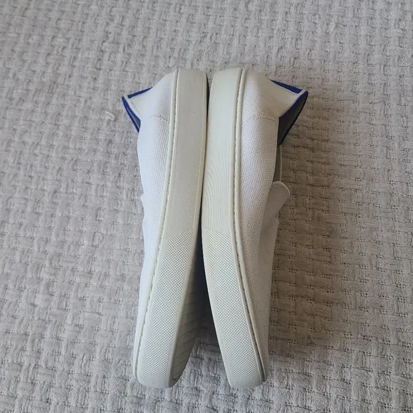 Rothy's The Original Slip On Sneakers Casual White Women's Size 7.5