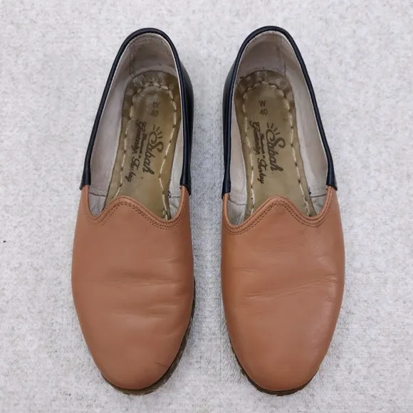 SABAH Handmade Leather Flats EU 40 Loafers