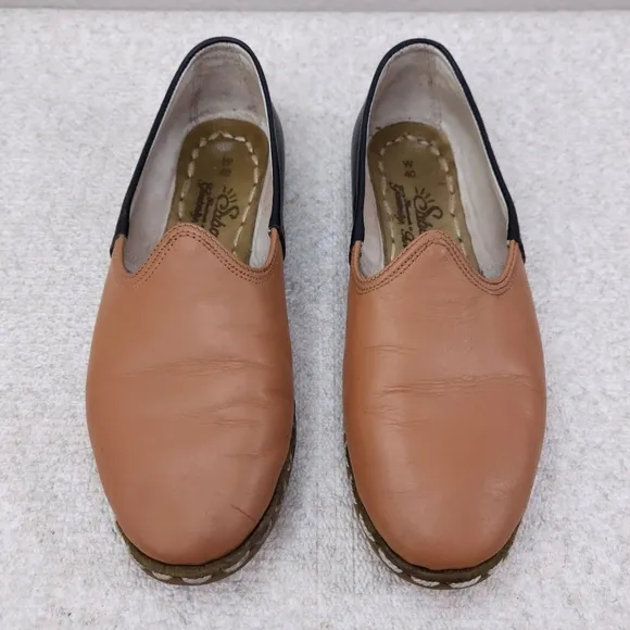 SABAH Handmade Leather Flats EU 40 Loafers