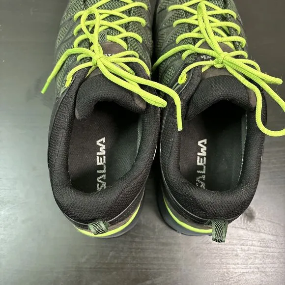 Salewa Mountain Trainer Lite GTX Men’s Size 10 Walking Shoes Green Myrtle Hiking