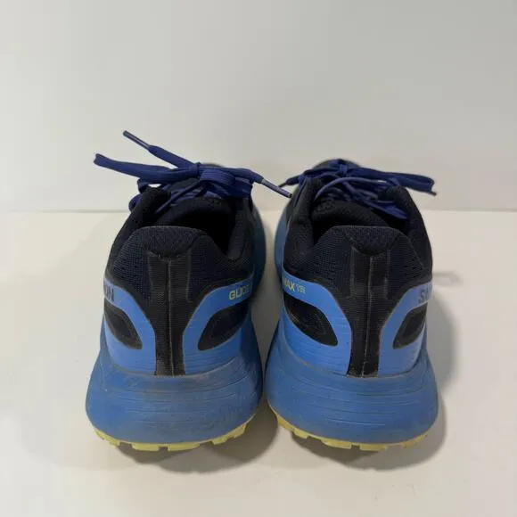 Salomon Men's Glide Max TR Trail Running Shoes Blue Black 10 Outdoor Hike