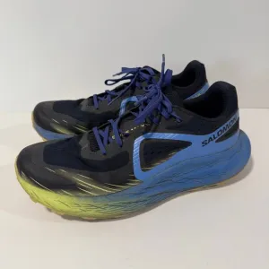 Salomon Men's Glide Max TR Trail Running Shoes Blue Black 10 Outdoor Hike
