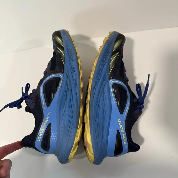 Salomon Men's Glide Max TR Trail Running Shoes Blue Black 10 Outdoor Hike