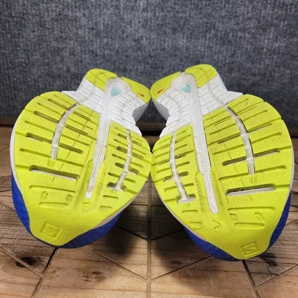 Salomon Mens Size 12 Sonic 4 Accelerate Athletic Minimalist Running Shoes Blue