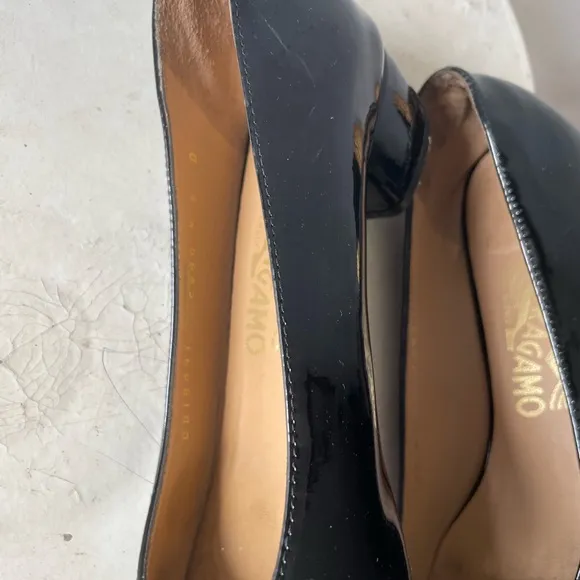 Salvatore Ferragamo Black with Bow Detail