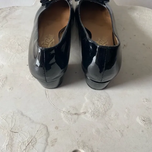 Salvatore Ferragamo Black with Bow Detail