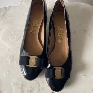 Salvatore Ferragamo Black with Bow Detail