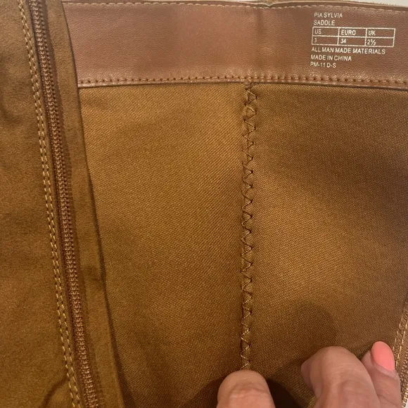 Sam Edelman Pia Sylvia Saddle Boots in Tan, Big Kids Size 3