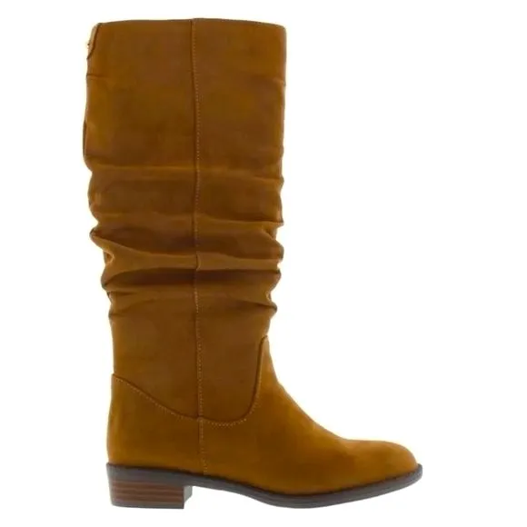Sam Edelman Pia Sylvia Saddle Boots in Tan, Big Kids Size 3