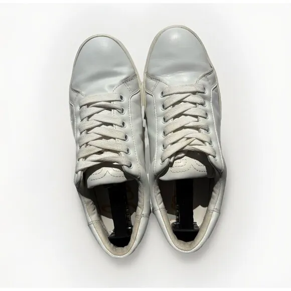 Sam Edelman Women’s Ethyl Bright White Sneakers/Shoes Size 8.5M