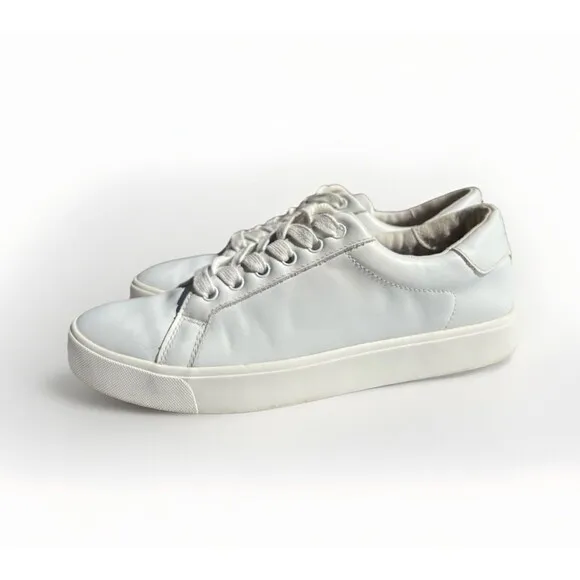 Sam Edelman Women’s Ethyl Bright White Sneakers/Shoes Size 8.5M