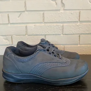 SAS Walk Easy Tripad Comfort Black Leather Nero Sneaker Shoes Womens Sz 10 N