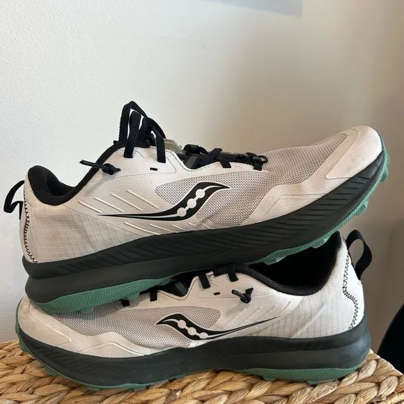 Saucony Blaze TR Fog Black Size 13 Some Imperfections Comfy Running Shoes